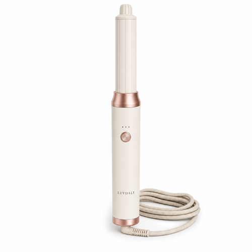 Luvdaly Aura 6-in-1 Multi-Styler with smoothing barrel attached