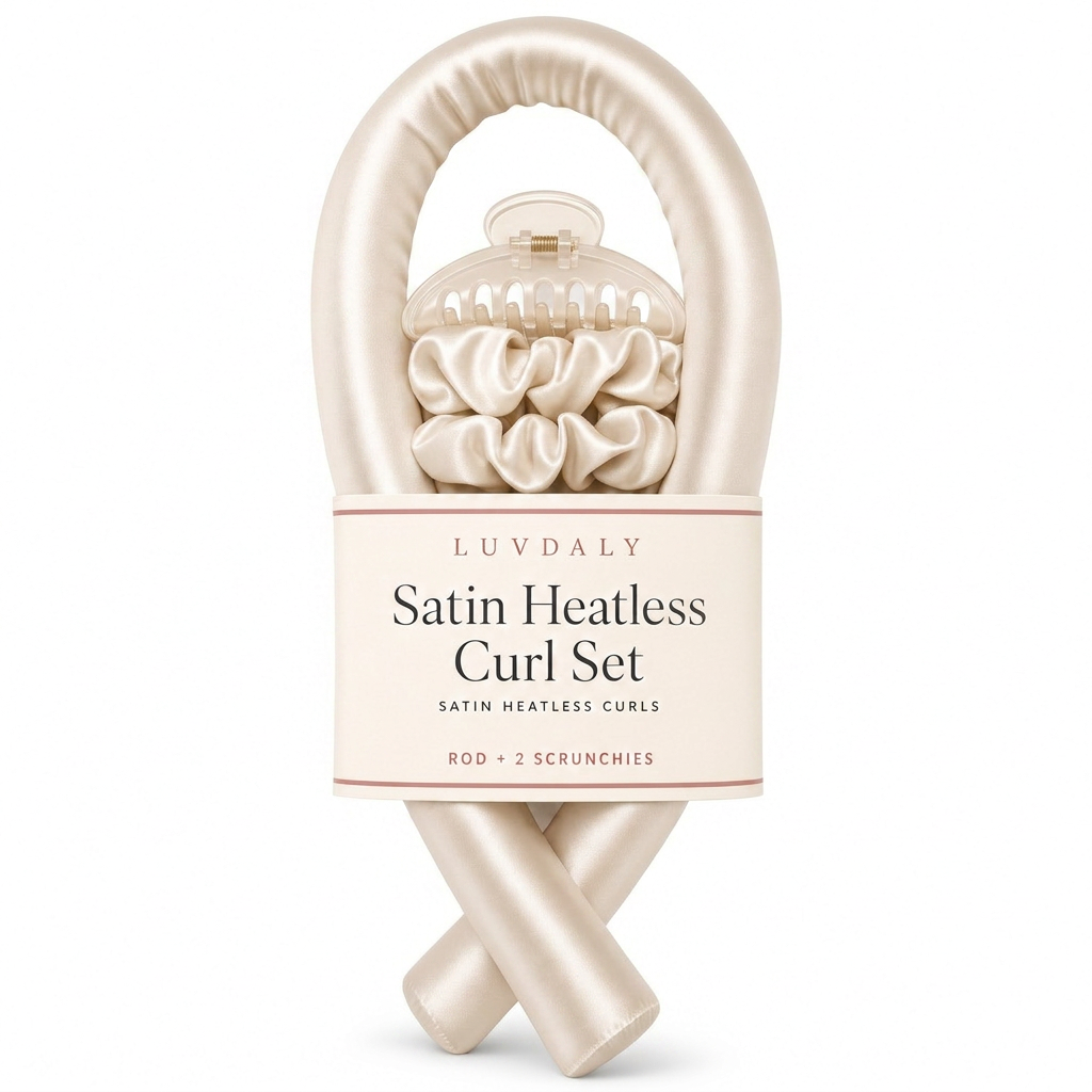 Satin Heatless Curl Set — view 2