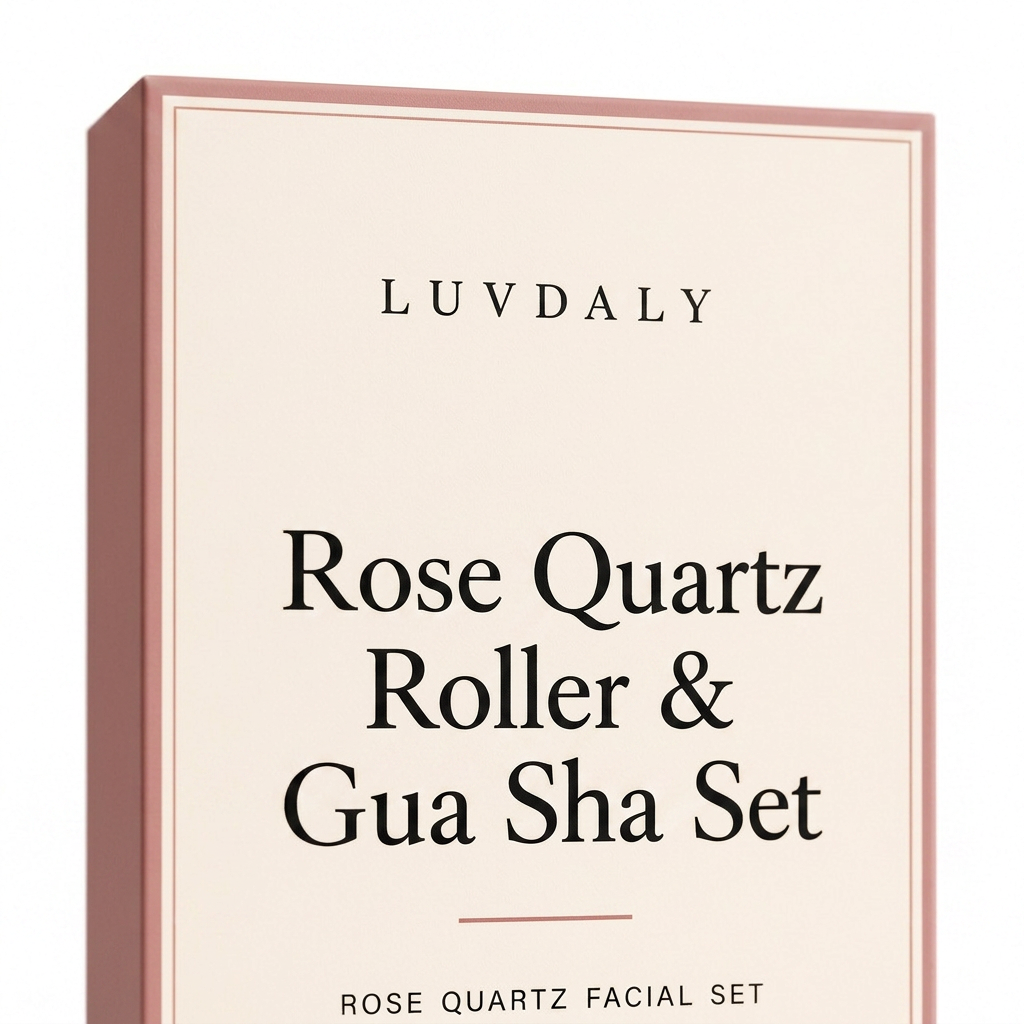 Rose Quartz Roller & Gua Sha Set — view 3